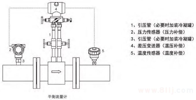 平衡孔板流量計結(jié)構(gòu)組成